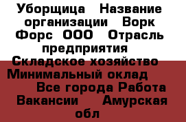 Уборщица › Название организации ­ Ворк Форс, ООО › Отрасль предприятия ­ Складское хозяйство › Минимальный оклад ­ 24 000 - Все города Работа » Вакансии   . Амурская обл.